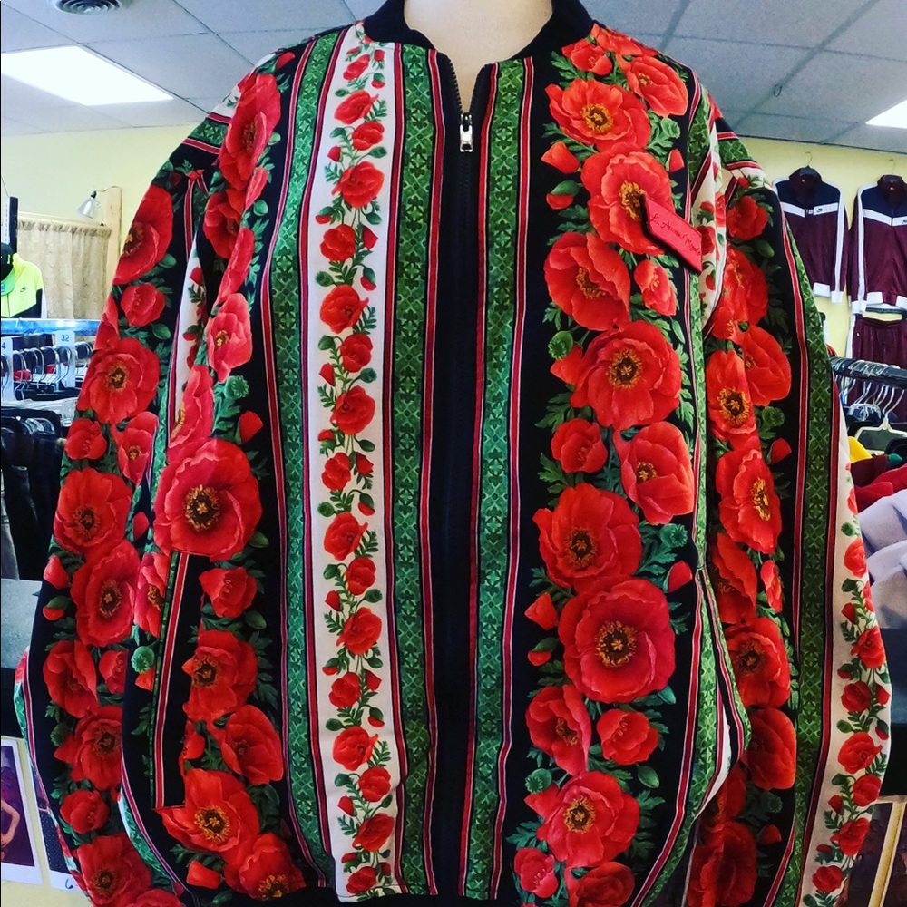 Custom made bomber jacket